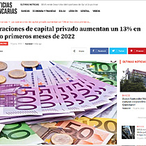 Las operaciones de capital privado aumentan un 13% en los cinco primeros meses de 2022